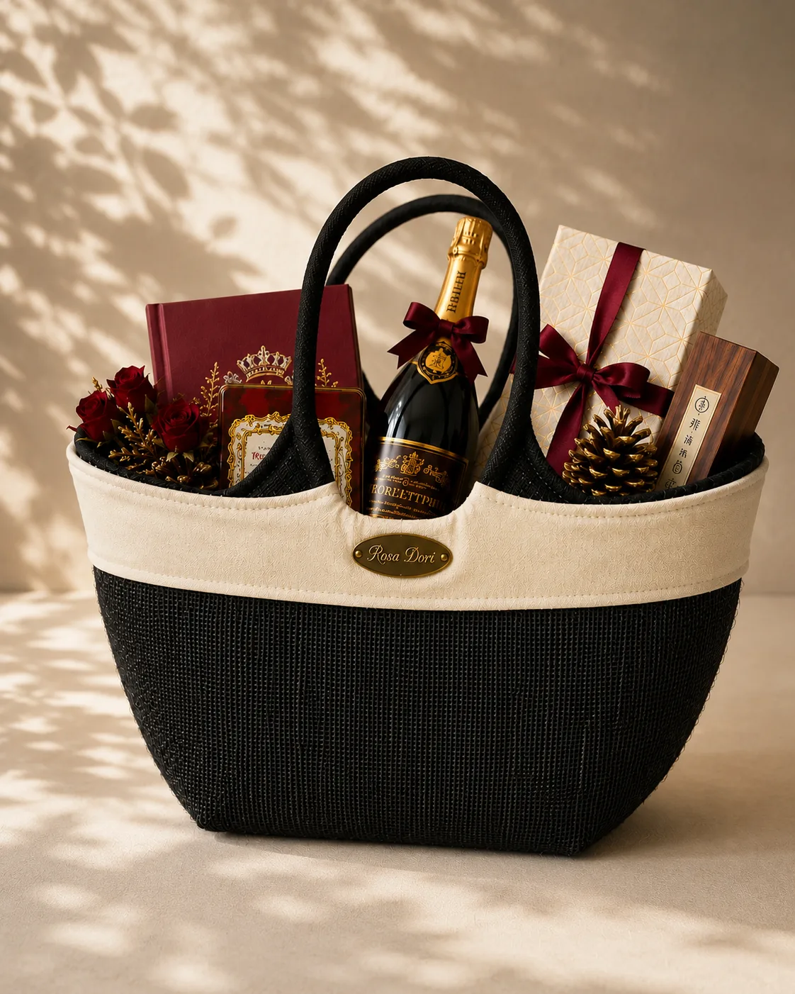 Deli hamper basket - Black