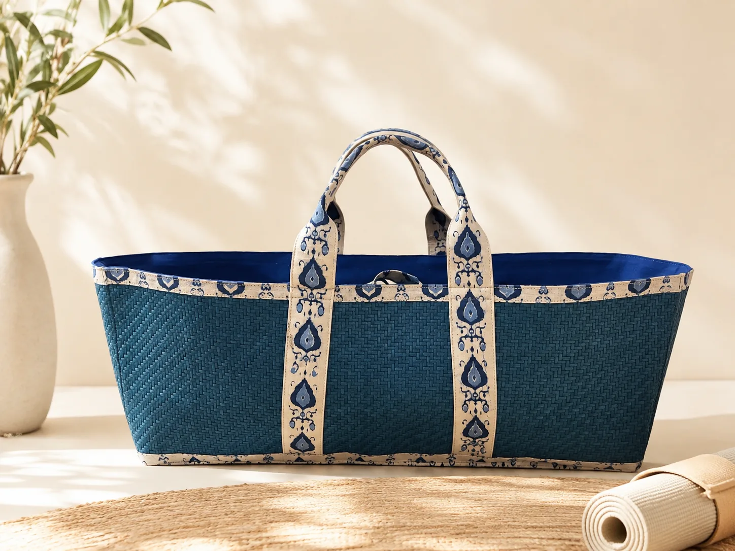 Sital Pati yoga bag - Indigo